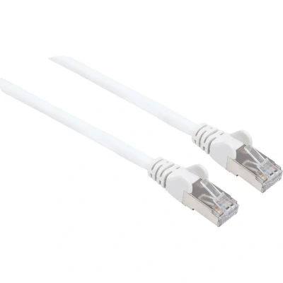 Afbeelding van Intellinet 741903 RJ45 Netwerkkabel, patchkabel CAT 6a (losse kabel 7) S/FTP 0.25 m Wit Halogeenvrij 1 stuk(s)