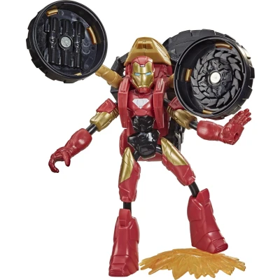 Afbeelding van Rider Iron Man Avengers Bend And Flex Speelfiguur 15cm
