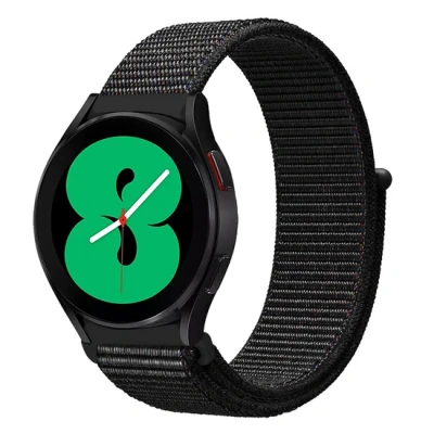 Afbeelding van Garmin Forerunner 255 Sport Loop nylon bandje Zwart gemêleerd