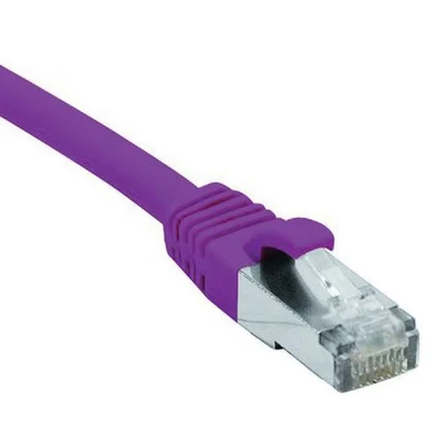 Afbeelding van Netwerkkabel RJ45 CAT 6 F/UTP LSOH SNG paars 1 m