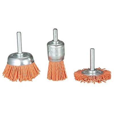 Afbeelding van Makita Borstelset Nylon Ruw 3Dlg D 70742