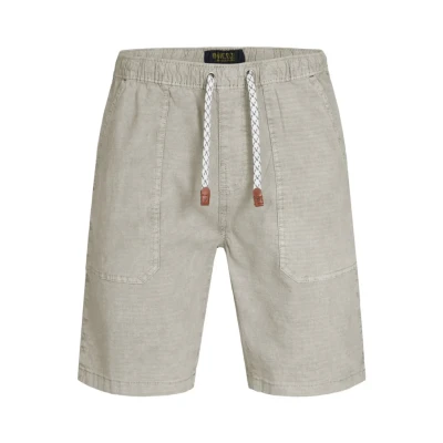 Afbeelding van Indicode Jeans Shorts, Heren, Maat: Small, Mottled light grey
