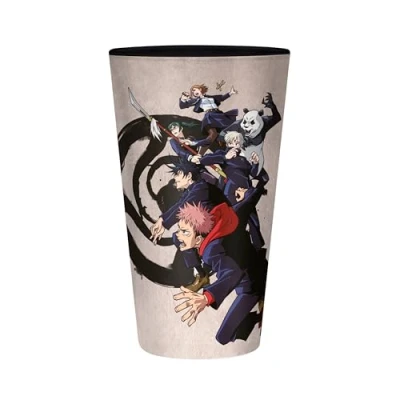 Afbeelding van ABYSTYLE JUJUTSU KAISEN XXL glas 400 ml Tokyo vs Kyoto
