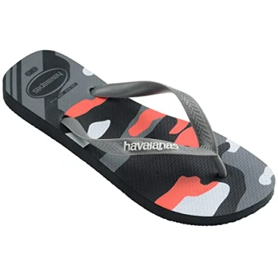 Afbeelding van Havaianas FLIP FLOP TOP CAMU Teenslippers, Heren, Maat: 37 38, New graphite Kunststof