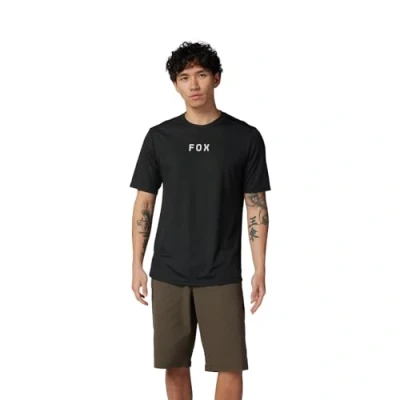 Afbeelding van Fox Racing Heren Ranger shirt met korte mouwen, Zwarte mot, X Large, XL