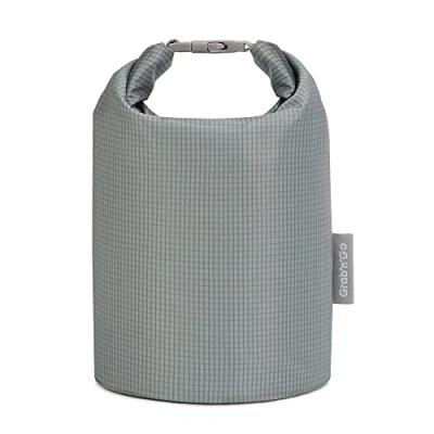 Afbeelding van Roll&#039;eat ® Grab&#039;n&#039;Go Active Waterdichte zak van 2,5 liter, milieuvriendelijk, BPA vrij, geïsoleerd nat, of het nu gaat om levensmiddelen, kleding voorwerpen, Grijs