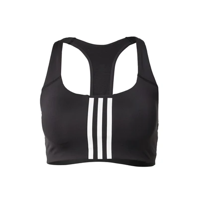 Afbeelding van adidas Performance level 3 sportbh zwart/wit