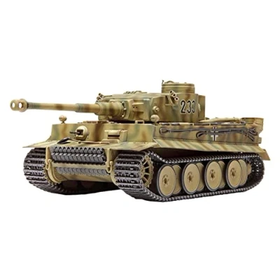 Afbeelding van Tamiya 32603 1:48 SdKfz. 181 Tiger I Ostfr. Fruit Prod. Modelbouw, plastic bouwpakket, knutselen, hobby, lijmen, bouwset, ongelakt, meerkleurig