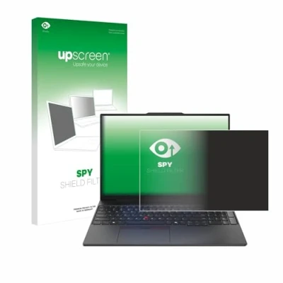 Afbeelding van upscreen Privacy Screen Filter voor Lenovo ThinkPad E16 Gen 2 Anti Spy, Antikras, Vingerafdruk