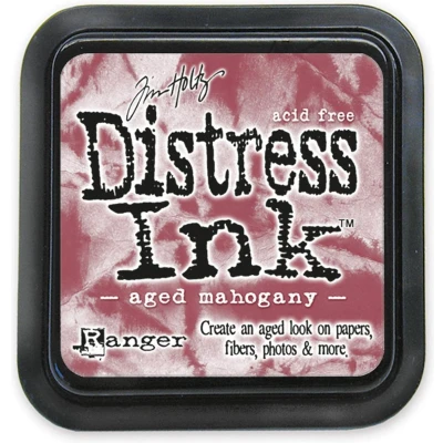 Afbeelding van Ranger Distress Inks pad aged mahogany stamp TIM21407 Tim Holtz