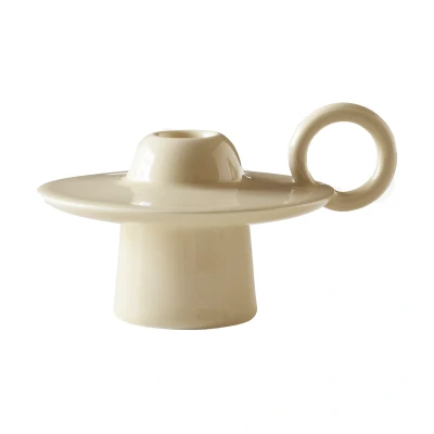 Afbeelding van &amp;Tradition Momento JH39 kaarsenhouder Ivory