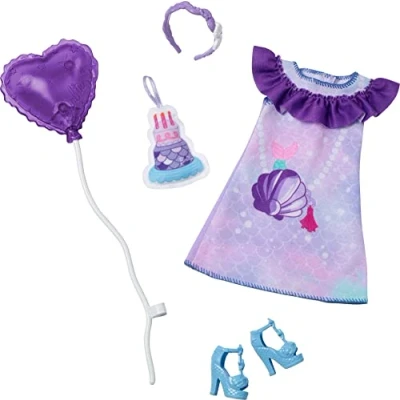 Afbeelding van Barbie HMM58, Poppenkledingset, 3 jaar