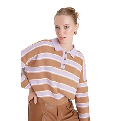 Afbeelding van Trendyol TWOAW22KZ0217 Volwassenen Vrouwen single kameel S