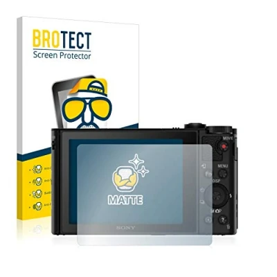 Afbeelding van BROTECT (2 Stuks) Antireflecterende Beschermfolie voor Sony Cyber Shot DSC HX80 Anti Glare Screen Protector, Mat, Ontspiegelend