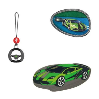 Afbeelding van Step by Magic Mags Set (3 teilig) Race Car Chuck