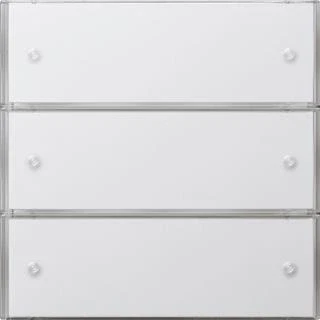 Afbeelding van Gira F100 tastsensor 3 Comfort voudig (KNX/EIB) zuiver wit