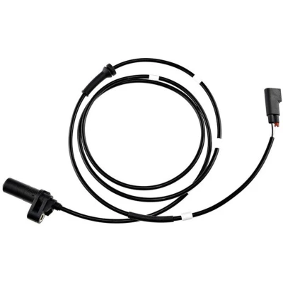 Afbeelding van NTY HCA FR 028 ABS sensor Achteras rechts Inductie 2 polig 1860mm 1960mm 43,5mm zwart D vorm
