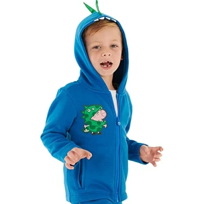 Afbeelding van Regatta Peppa Zip Through Sweater Unisex, Imperial Blauw, 3 Jaren
