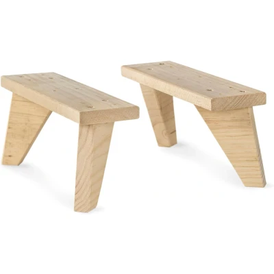 Afbeelding van Juego de 2 Patas Dynamic Pino Macizo