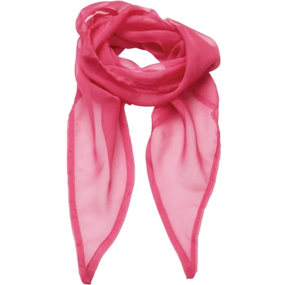 Afbeelding van Premier Ladies Chiffon Scarf PR740 Fuchsia