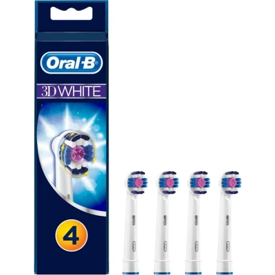 Afbeelding van Oral B 3D White Opzetborstels 4 Stuks
