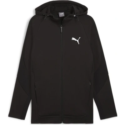 Afbeelding van Puma Evostripe Fullzip Sweater met rits, Heren, Maat: Small, Black