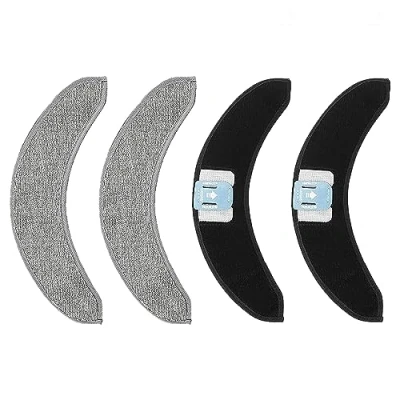 Afbeelding van Odashen 4 Pack Vervanging Mop Pads voor iRobot Roomba Combo J7 J7+Robot Vacuüm Onderdelen, Wasbare Herbruikbare Microfiber Dweilpad