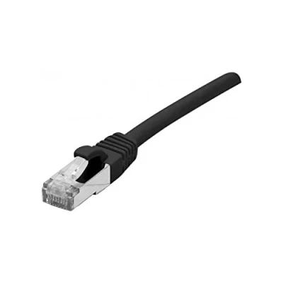 Afbeelding van Connect 3 m Koperen RJ45 Cat.6a S/FTP LSZH Snagless Patchkabel Zwart
