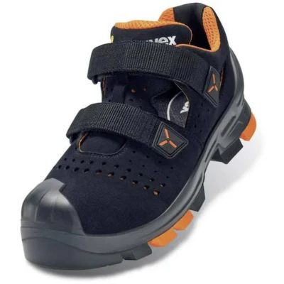 Afbeelding van uvex 2 6500244 Veiligheidsandalen ESD S1P Schoenmaat (EU): 44 Zwart, Oranje 1 paar