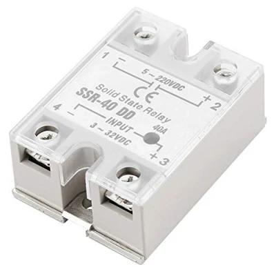 Afbeelding van SSR 40 5 220V DC Solid State Relay Module Load DD 40A Duurzame voor industrieel automatiseringsproces
