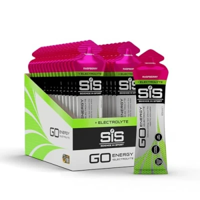 Afbeelding van SIS GO Energy + Electrolyte Gels (30x60ml) Raspberry