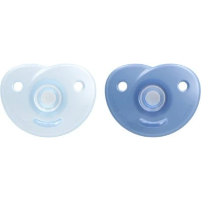 Afbeelding van Philips Avent Soothie Fopspeen 0/6 maanden 2 stuks SCF099/21
