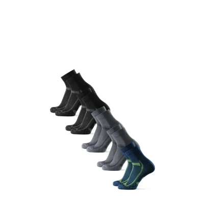Afbeelding van Danish Endurance LONG Distance Running 5 PACK Sokken, Maat: 35 38, Dark blue
