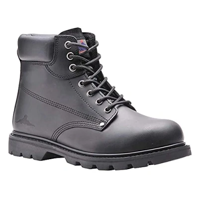 Afbeelding van Portwest FW16 Steelite Welted Veiligheidsschoen, SBP HRO, Zwart, Normaal, Grootte 39