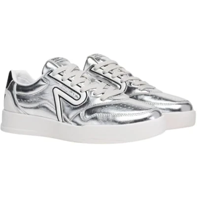 Afbeelding van Replay Oyzone Sneakers laag, Dames, Maat: 39, Silver Pu