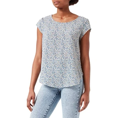 Afbeelding van ONLY Onlvic Ss Aop Top Noos Ptm voor dames, Cloud Dancer/AOP: Tinny Blossom,36