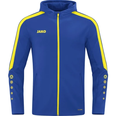 Afbeelding van JAKO Jas met kap Power Royal/citroen