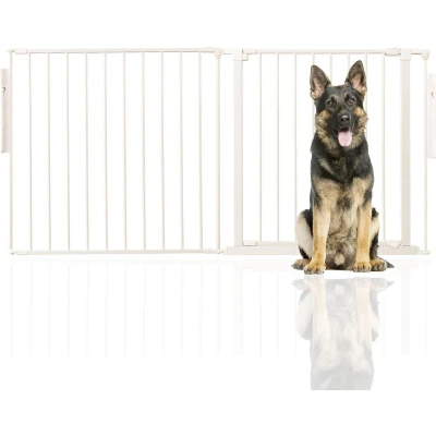 Afbeelding van Bettacare Premium Multi Panel Flexibele Huisdierenbarrière Assortiment, Wit, tot 144cm Breed (32 opties beschikbaar),Hondenbarrière voor Huisdieren Honden en Puppy&#039;s, Puppybarrière geschikt binnen buitengebruik