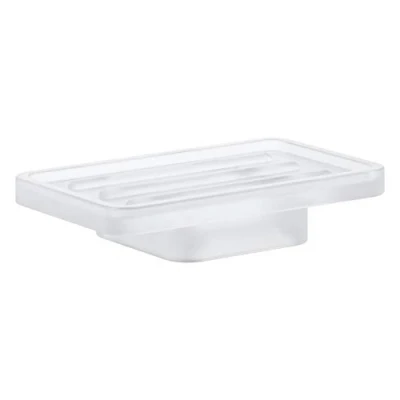 Afbeelding van Grohe Selection Cube zeepschaal davinci Satin Wit