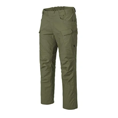 Afbeelding van Helikon Tex Mannen UTP Urban Tactical Broek, Polycotton Ripstop Stof/Weefsel, Olijf Groen Taille 36 Lengte