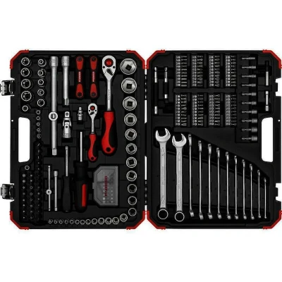 Afbeelding van Gedore RED R46003232 Combi Dopsleutelset 1/4 + 1/2&quot; 232 Delig 3300185