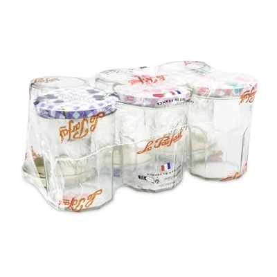 Afbeelding van Le Parfait Weckpot 385 ml 6 Stuks Transparant