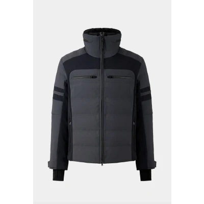 Afbeelding van Bogner Minho Softshell Winterjas Heren Darkgrey Black 54 Grijs Ski Jassen
