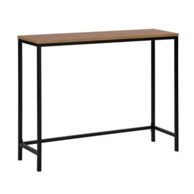 Afbeelding van Beliani TULIA Consoletafel Donkere houtkleur MDF