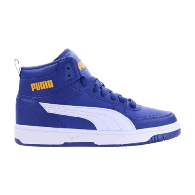 Afbeelding van PUMA Rebound Joy Jr Sneaker voor kinderen, uniseks, Clyde Royal Wit Zinnia, 39 EU