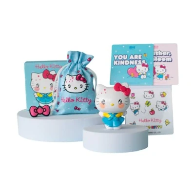Afbeelding van Hello Kitty Giftdoosje met figuurtje Kawaii en merchandise