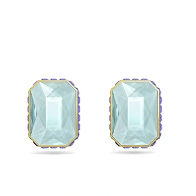 Afbeelding van Swarovski 5641406 Oorknoppen Orbita Octagon meerkleurig 12 x 16 mm