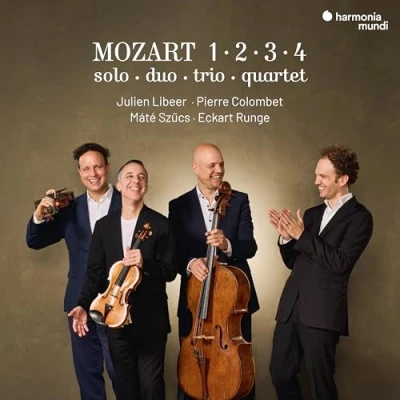 Afbeelding van Julien Libeer, Pierre Colombet &amp; Eckart Runge Mozart: 1.2.3.4 (CD)