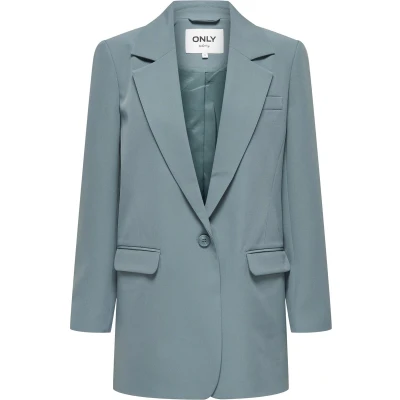 Afbeelding van Only Onllana Berry L S Ovs Blazer Tlr No 15245698 Donker Blauw Dames The Stone
