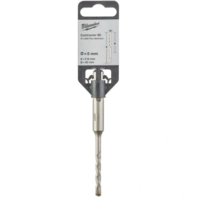 Afbeelding van Milwaukee Accessoires SDS+ Contractor 2 snijder 5 x 110 1 pc 4932471212
